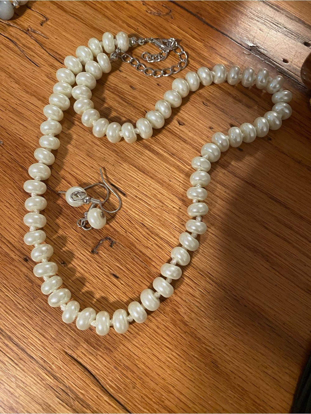 Faux pearl set